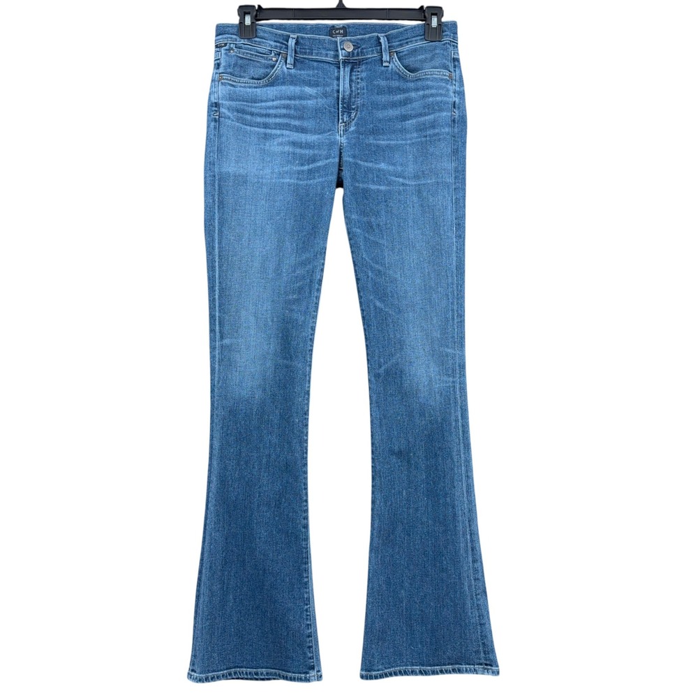 Citizens of Humanity Emmanuelle Slim Boot Jeans Womens 30 Cotton Blue